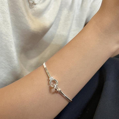 S 925 Harmony In Silver Bracelet