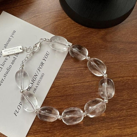 S 925 Silver Whisper Crystal Bracelet