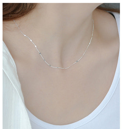 Moonlite Silver Necklace